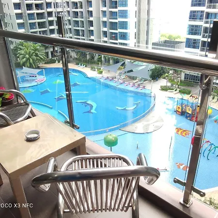 Atlantis Homestay Pool View 1210 Malacca Exterior photo